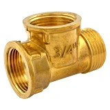 Тройник латунный 3/4"Вх3/4"Н RS 20мм                                                                