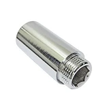 Удлинитель латунный JG 3/4" L60мм хром