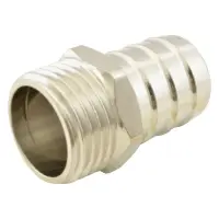 Штуцер RS нержавейка 1/2"Н d14мм никель                                                             