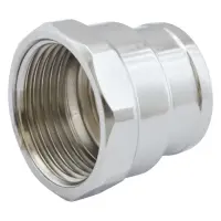 Муфта RS нержавейка 1/2"В-3/4"В 15-20мм никель                                                      