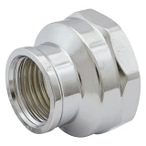Муфта RS нержавейка 1/2"В-1"В 15-25мм никель                                                        