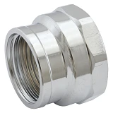 Муфта RS нержавейка 3/4"В-1"В 20-25мм никель