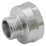 Переходник RS нержавейка 1/2"Н-1"В 15-25мм никель                                                   