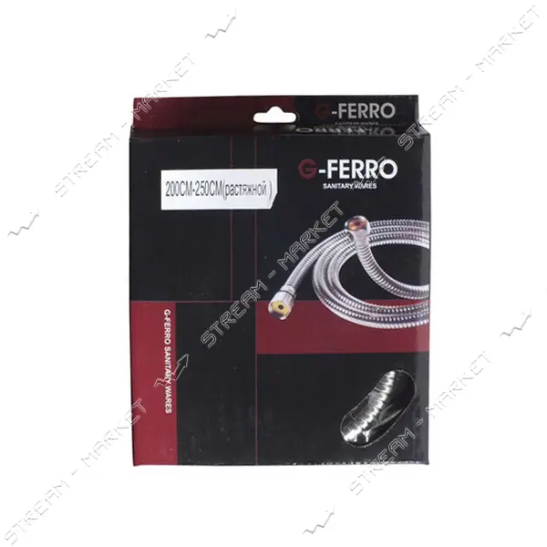 Шланг для душа G-Ferro 2.0м растяжной
