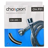 Шланг для душа Champion F01 1.5м растяжной в коробке