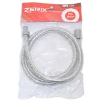 Шланг для душа Zerix F04 1.5м ПВХ силикон в пакетике                                                