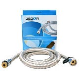 Шланг для душа Zegor WKR-006 1.5м растяжной коробка поворотная гайка