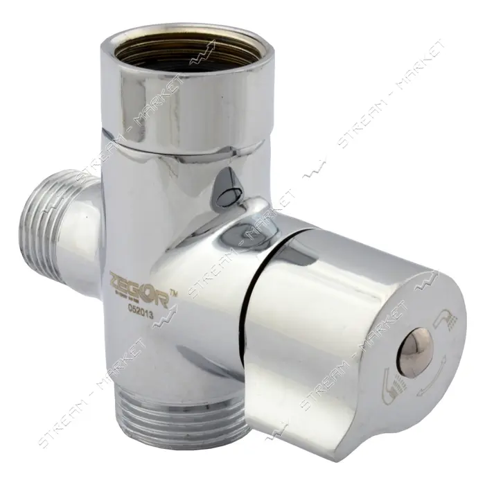 Переключатель на душ луна евро Zegor WKS-016B                                                       