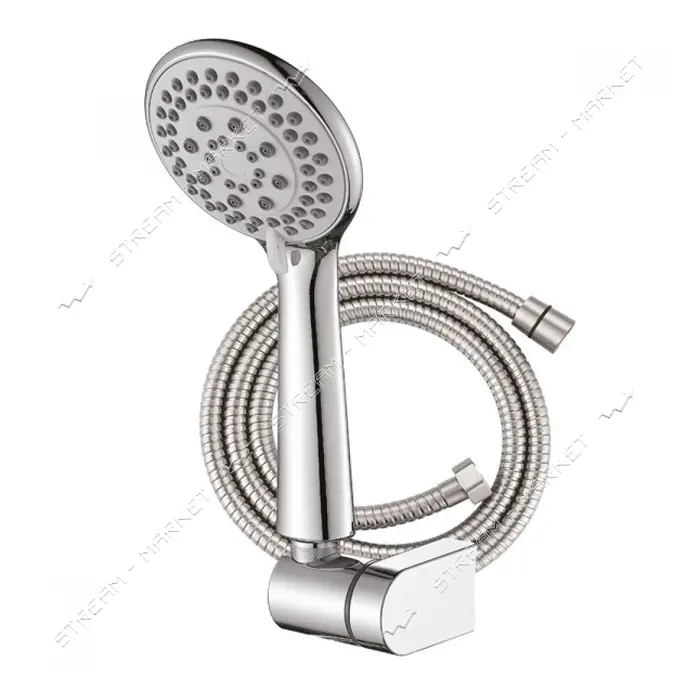 Набор для душа Zerix Shower Set-03 шланг лейка кронштейн                                            