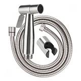 Набор для гигиенического душа Zerix Bidet SET-005 SUS из нерж. стали S шланг лейка кронштейн        