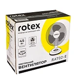 Вентилятор настольный Rotex RAT02-E 30Вт d30см