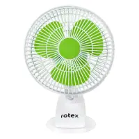 Вентилятор настольный Rotex RAT04/06-E 20Вт d15см прищепка                                          