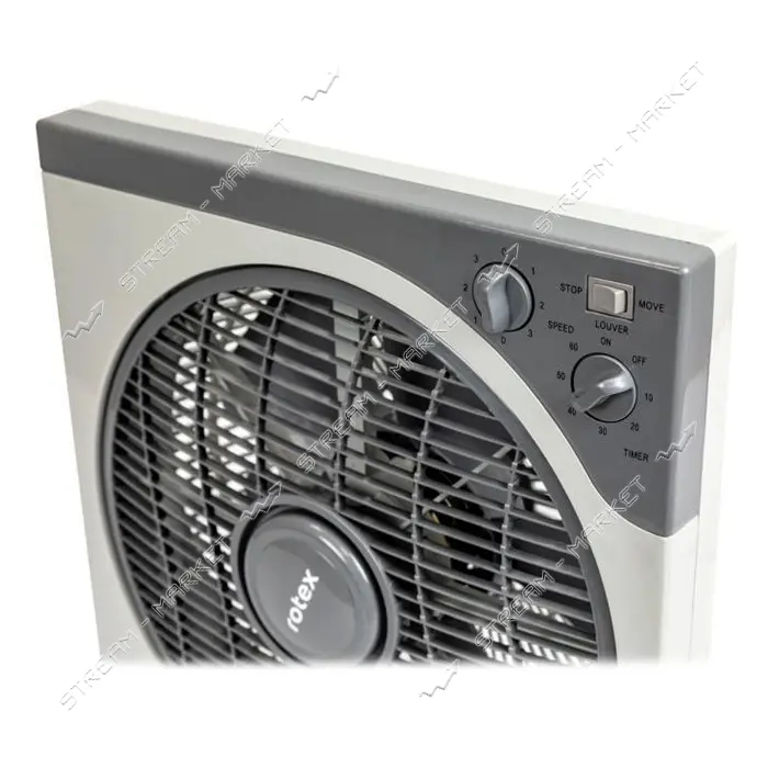 Вентилятор настольный Rotex RAT12-E 40Вт d30см                                                      