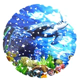 Коврик силиконовый в мойку фоторисунок d30см                                                        