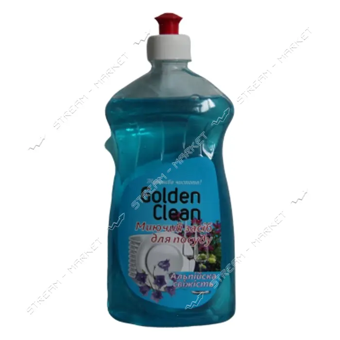Средство для мытья посуды Golden Clean Альпийская свежесть 0.5л