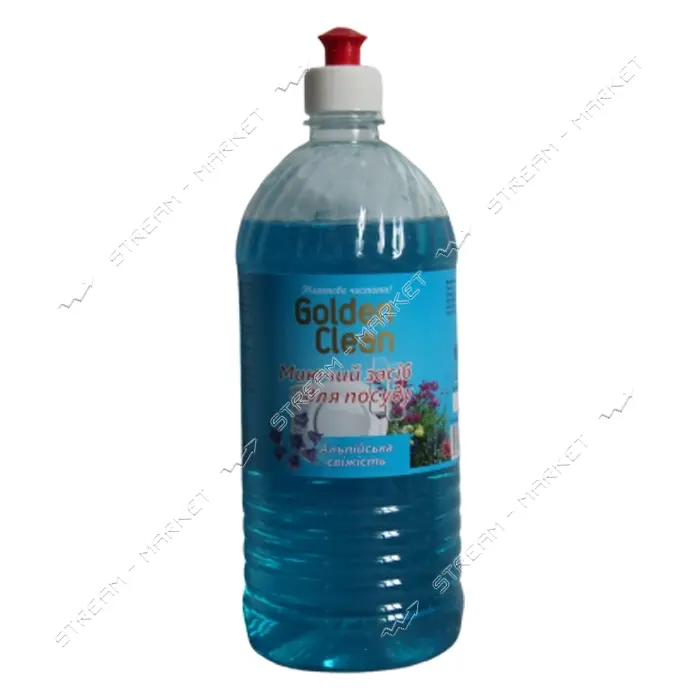 Средство для мытья посуды Golden Clean Альпийская свежесть 1л