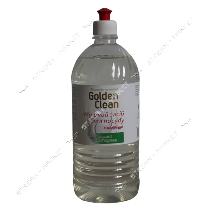 Средство для мытья посуды с глицерином Golden Clean Аромат свежей травы 1л                          
