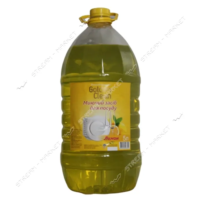 Средство для мытья посуды Golden Clean Лимон в бутылке ПЭТ 5л                                       