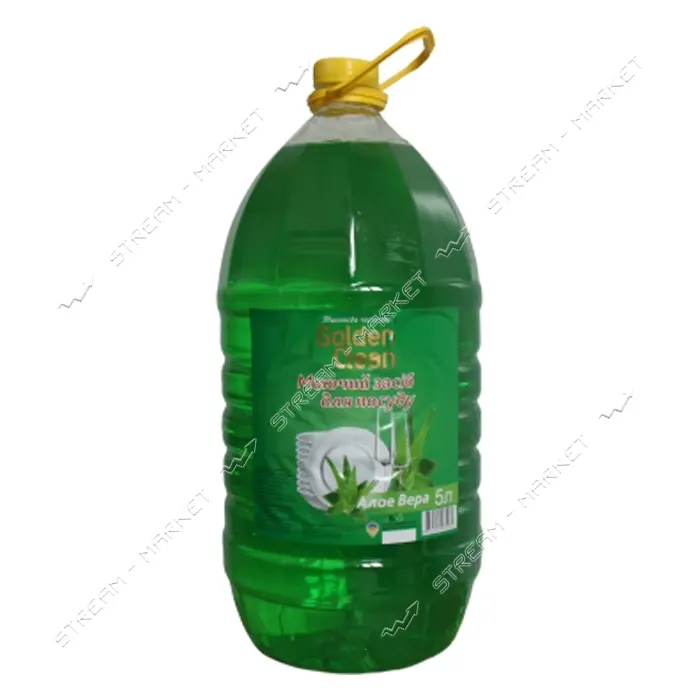 Средство для мытья посуды Golden Clean Алое Вера в бутылка ПЭТ 5л                                   