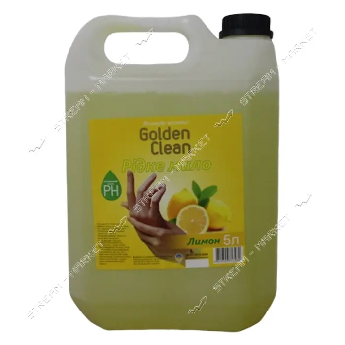 Мыло жидкое Golden Clean Лимон канистра 5л                                                          