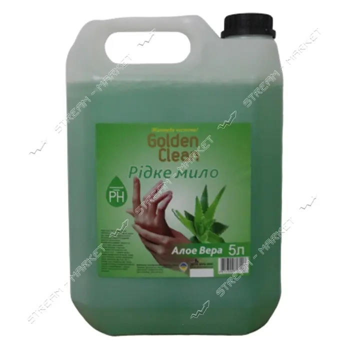 Мыло жидкое Golden Clean Алое Вера канистра 5л