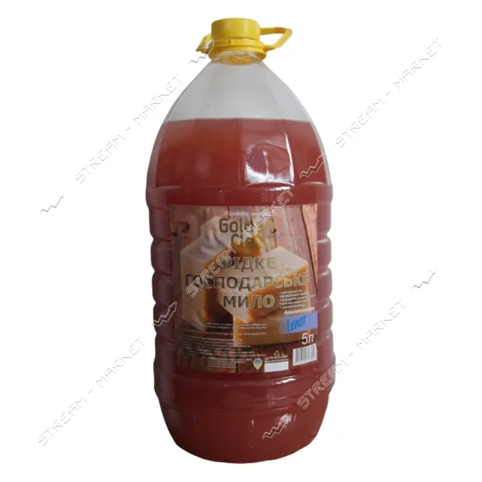 Мыло жидкое хозяйственное Golden Clean Ленор в бутылке ПЭТ 5л                                       