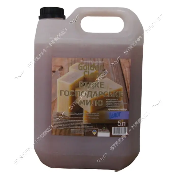 Мыло жидкое хозяйственное Golden Clean Ленор канистра 5л