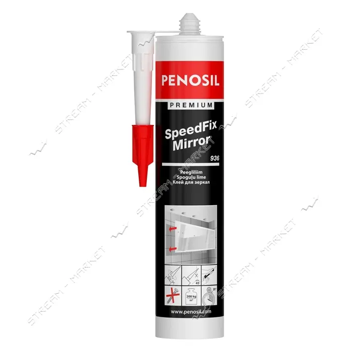 Клей монтажный Penosil Premium SpeedFix Mirror 936 UKR 310мл                                        