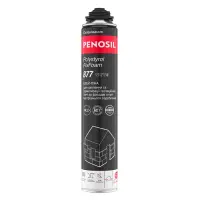 Пена-клей Penosil Premium Polystyrol FixFoam 877 профессиональная 750мл                             