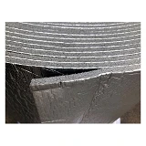 Полотно фольгированное Izolon base алюминий Pet 10мм 1x50м серое                                    