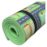 Коврик Izolon Город 8 детский рисунок города 1800x550x8мм