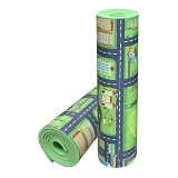 Коврик Izolon Город 8 XL детский рисунок города 2000x1140x8мм                                       