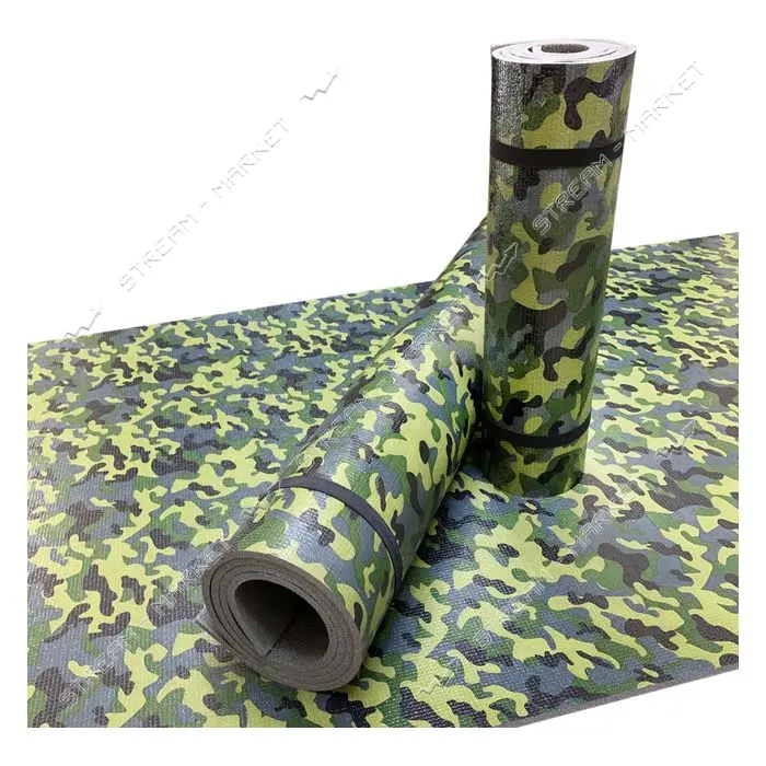 Коврик Izolon Форест 8XL туристический камуфляж 2000x1100x8мм