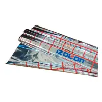 Пленка ламинированная Izolon 45 микрон с разметкой для теплого пола 50м.п.                          