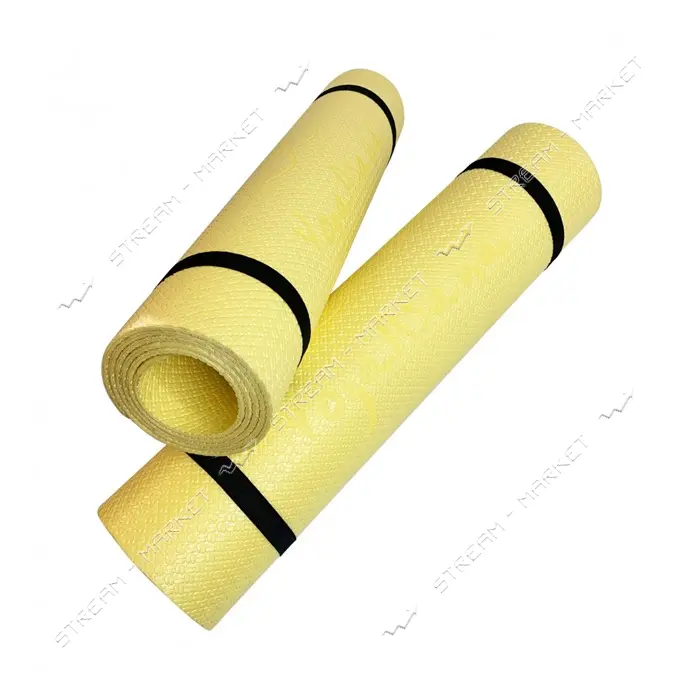 Коврик Izolon Yoga Asana для спорта 1800x600x4мм желтый