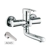 Смеситель для ванной Zerix PUD3 A045                                                                