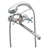 Смеситель для ванны Zerix DML Euro длинный ручка WSL-827 букса 1/2"