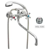 Смеситель для ванной Zerix-DMT WSL-836                                                              