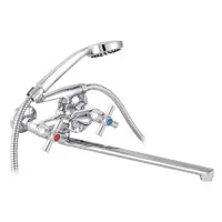 Змішувач для ванної Zerix D5Q довгий з ручкою WSL-722 букса 1/2"                                    