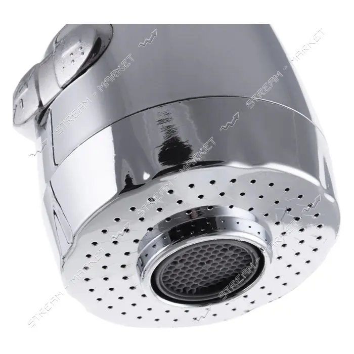Смеситель для кухни Zerix TZH 722 REFLECTOR на гайке рефлекторный излив букса 1/2"                  