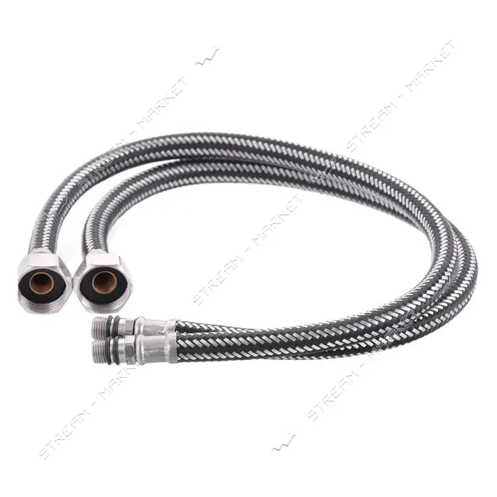 Смеситель для кухни Zerix TZH 722 RUBBER на гайке ручка WSL-836 букса 1/2"