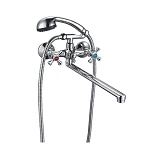 Смеситель для ванны Zerix DFR-B длинный ручка WSL-722 букса 1/2"                                    
