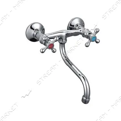Смеситель для кухни настенный Zerix TZK WSL-605                                                     