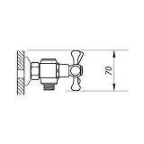 Смеситель для душевой кабины Zerix TMK5 WSL-722                                                     