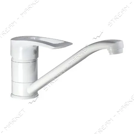Смеситель для кухни Haiba Hansberg Color White 004                                                  