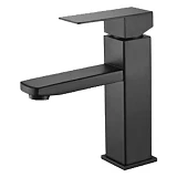 Смеситель для умывальника Zerix KUB-001 из нержавеющей cтали SUS304 BLACK