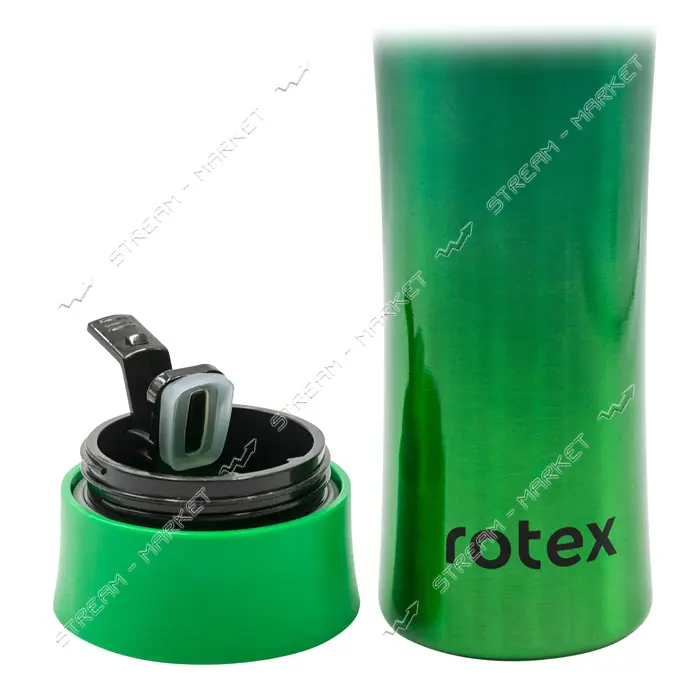 Термокружка Rotex RCTB-312/3-450 0.45л перламутр зеленая