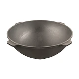 Кастрюля чугунная Наша Майстерня WOK T405 8 л с литыми ручками без крышки