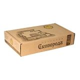 Сковорода Наша Майстерня Т306С3 с деревянной ручкой и стеклянной крышкой                            