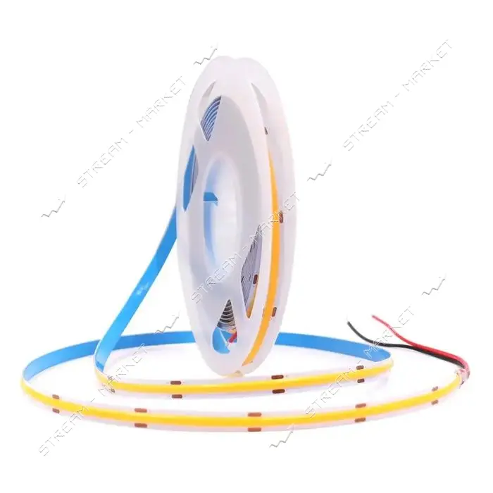 Светодиодная лента COB Motoko 320Led/m DC 12 9W/m IP20 белый теплый
